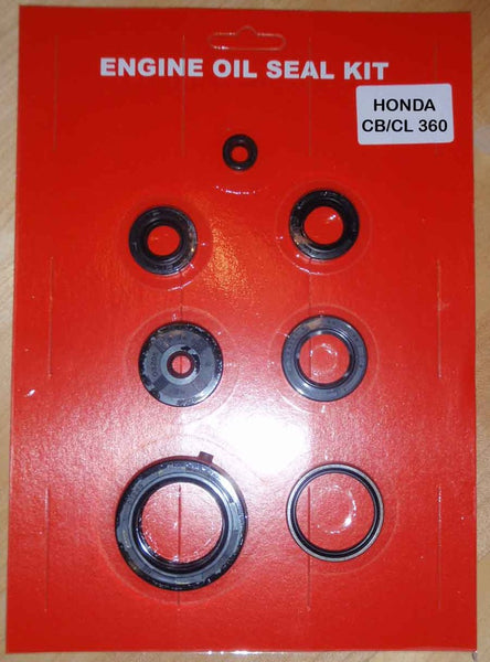 Honda CB360 CL360 Oil Seal Kit 1974 1975 1976 1977 – Disaster Motors