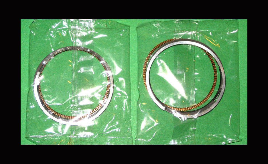 Honda CB350 CL350 SL350 Piston Rings - (.25mm Oversize)